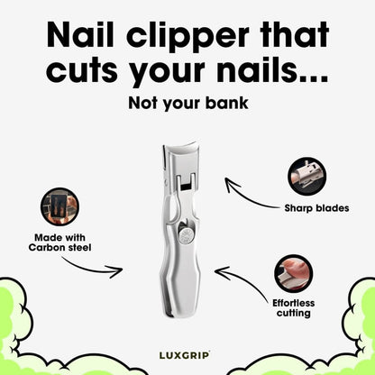 LuxGrip® - The Ultra Sharp Luxurious German Nail Clipper - BUY 1 GET 1 FREE