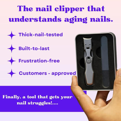 LuxGrip® - The Ultra Sharp Luxurious German Nail Clipper - BUY 1 GET 1 FREE